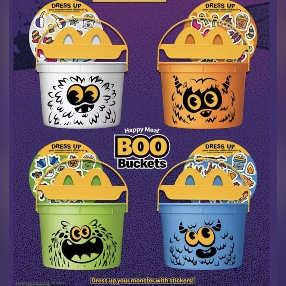 McDonald's 2024 Halloween Boo Bucket